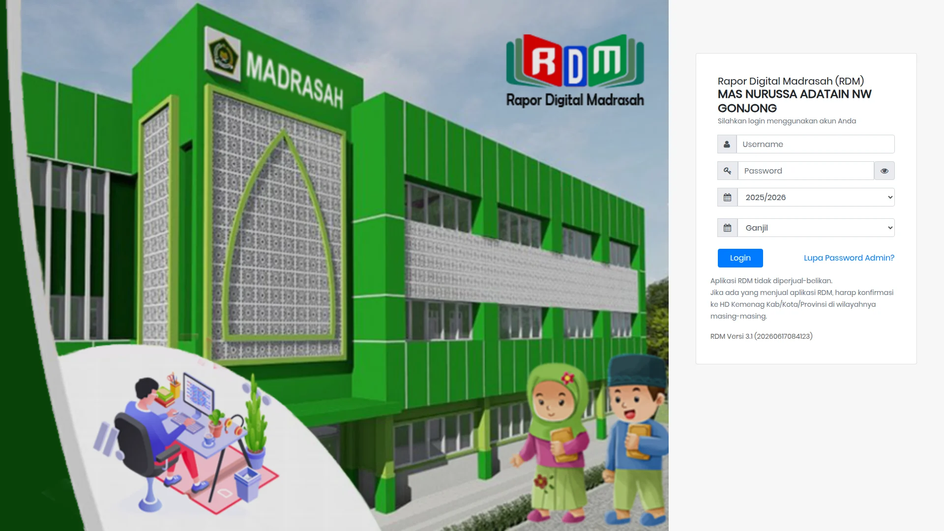 RDM MA YANURAIN NW